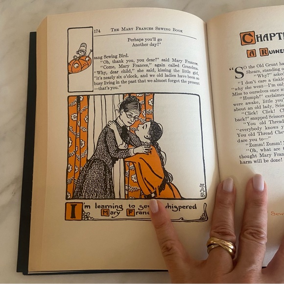 The Mary Frances Sewing Book: Adventures Among the Thimble People - Vintage - Picture 6 of 9